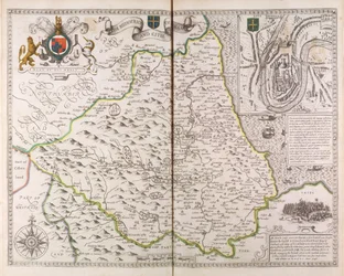 Das Bistum und die Stadt Durham, aus 